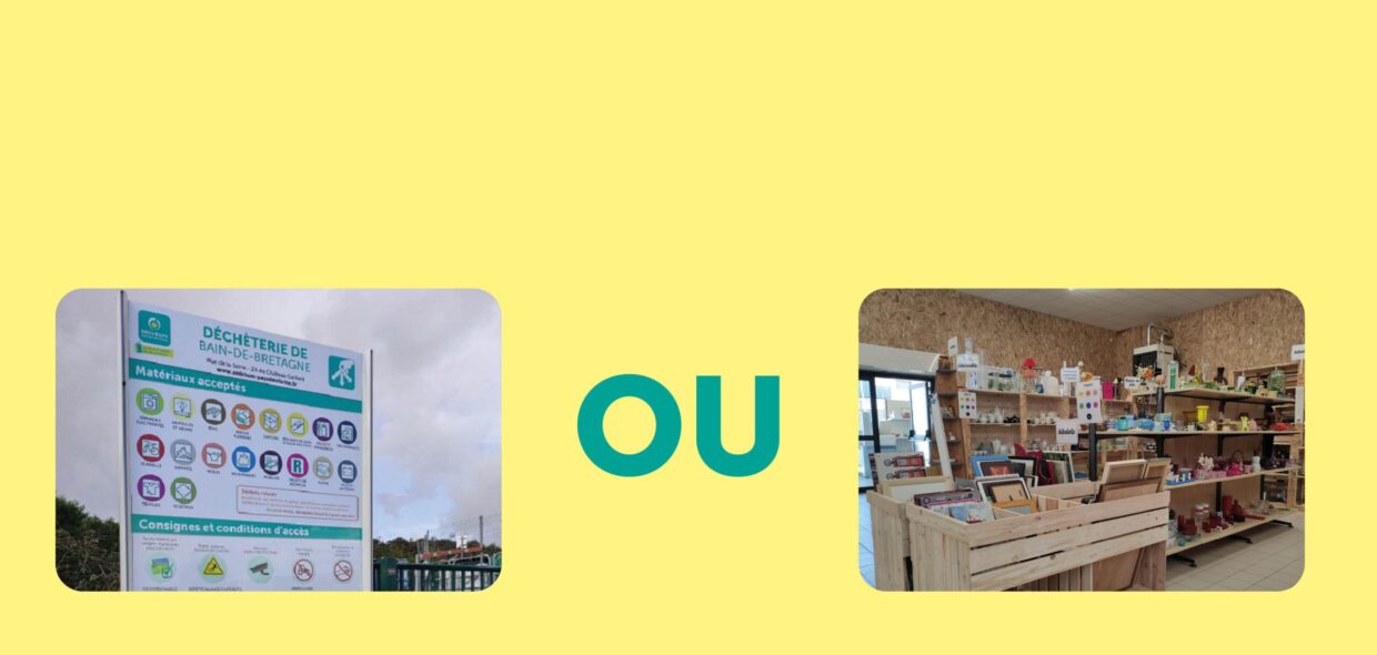 La déchèterie ou la recyclerie SMICTOM des Pays de Vilaine (35)